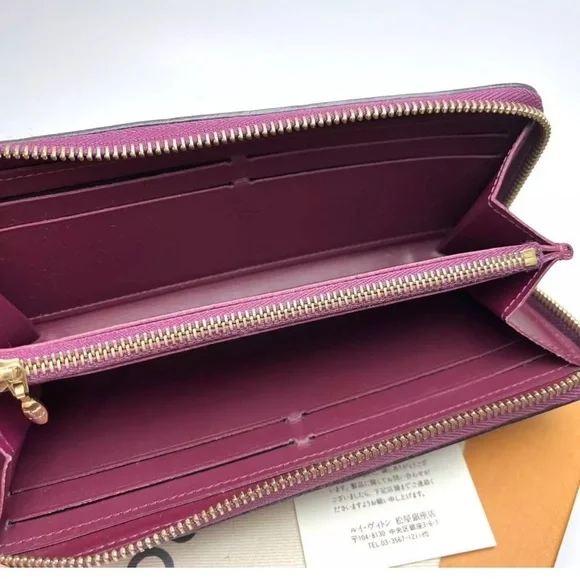 LOUIS VUITTON Monogram Vernis Zipper Long large wallet - Picture 2 of 7